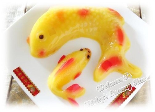 Lucky Koi Mango Pudding