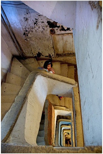 Scary Twirling Stair