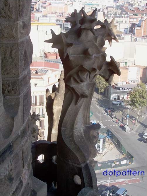 Antoni Gaudi's Sagrada Familia church in Barcelona