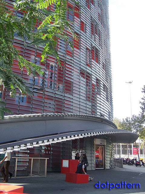 Jean Nouvel architecture in Barcelona