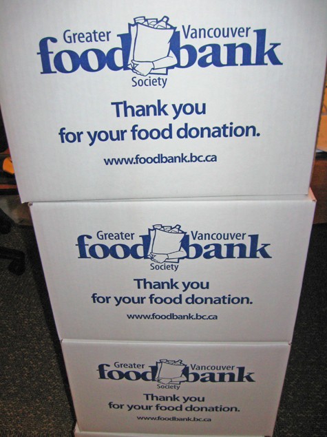 Jan 4, 2010 Food Bank Donations