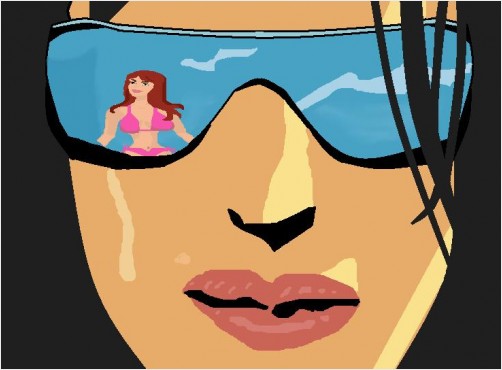 Summer Sights  Bikini Babe My Drawing