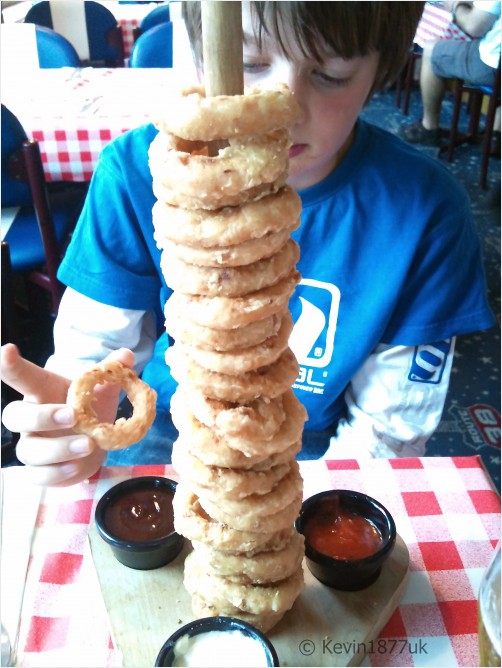 Foot of onion rings