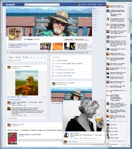 My FB TimeLine Profile