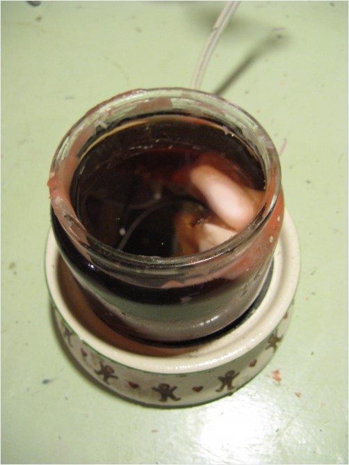 melting wax