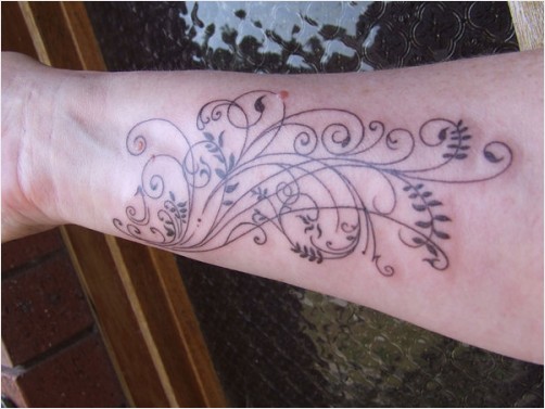 pretty arm tattoos