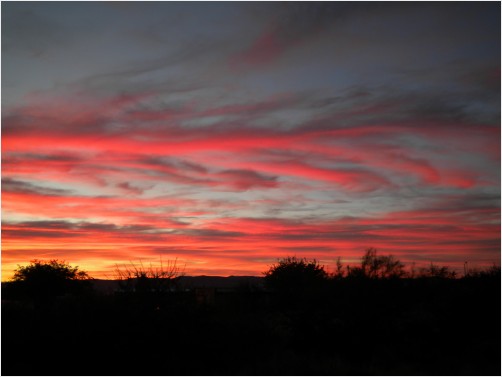 December Sunset in the Mohave Desert 03