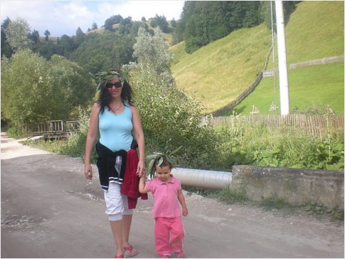 24, Mountain Pictures, the weekend recently in July 2010, I and my family.
